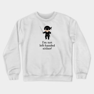 The man in black Crewneck Sweatshirt